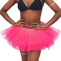 QTY OF ASSORTED ITEMS TO INCLUDE FLOVELLE TULLE TUTU SKIRT. PINK. TOTAL RRP £150: LOCATION - C RACK