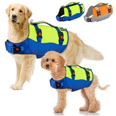 QTY OF ASSORTED ITEMS TO INCLUDE DOG LIFE JACKET FOR POOL/SEA. M. : LOCATION - C RACK