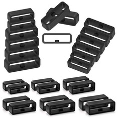 QTY OF ASSORTED ITEMS TO INCLUDE 24PCS SILICONE WATCH BAND LOOPS. : LOCATION - D RACK