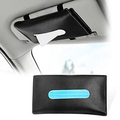 QTY OF ASSORTED ITEMS TO INCLUDE CAR TISSUE HOLDER. BLACK. : LOCATION - A RACK
