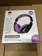 QTY OF ASSORTED ITEMS TO INCLUDE PURPLE MODERN COMFORT HEADPHONES. : LOCATION - F RACK