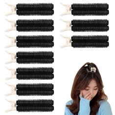 QTY OF ASSORTED ITEMS TO INCLUDE 10PCS VOLUMISING HAIR ROOT CLIPS. PINK, PURPLE. : LOCATION - F RACK