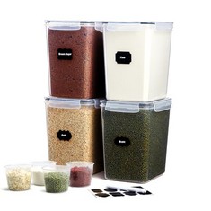 QTY OF ASSORTED ITEMS TO INCLUDE LARGE FOOD STORAGE CONTAINER. BPA FREE. CLEAR. : LOCATION - F RACK