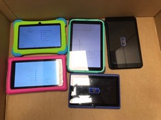 QTY OF TECH ITEMS TO INCLUDE KIDS ANDROID TABLET: LOCATION - TABLES
