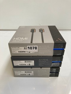 1 X AUSTERE SERIES 3 5M HDMI CABLE + 2 X OTHERS
