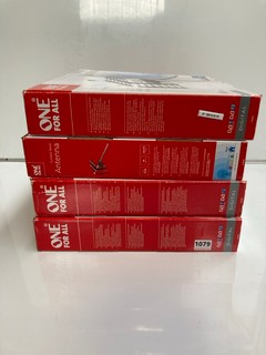 4 X ONE FOR ALL OUTDOOR AERIAL ANTENNAS