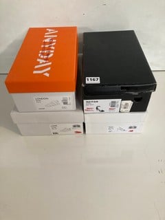 4 X PAIR OF SHOES TO INCLUDE, MAYFAIR MTMU, SIZE 4