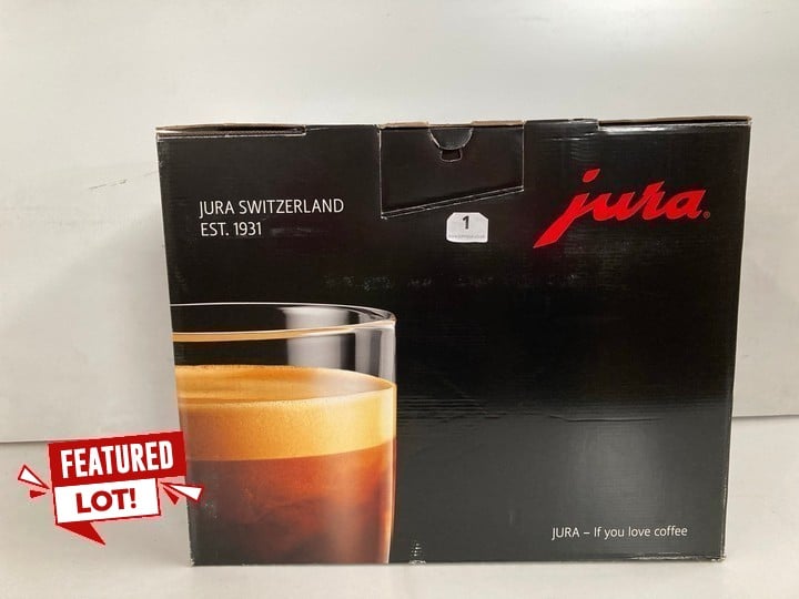 JURA AROMA G3 METROPOLITAN BLACK COFFEE MACHINE RRP £1700