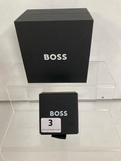BOSS BY HUGO BOSS GENTS WATCH TOGETHER WITH A PAIR OF BOSS BY HUGO BOSS EARRINGS £350