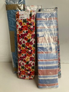 2 X FABRIC BOLTS TO INCLUDE NINA WHITE 101CM