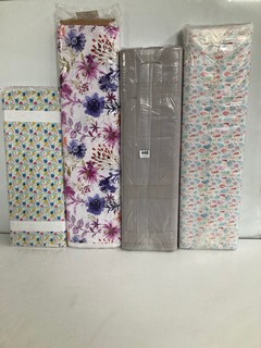 4 X FABRIC BOLTS TO INCLUDE JOHN LOUDEN FABRIC COLLECTION