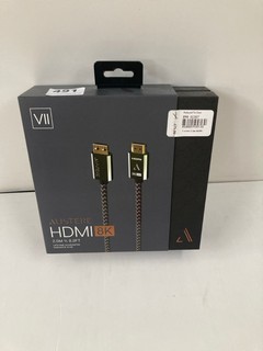 AUSTERE 8K HDMI CABLE 2.5M 8.2FT