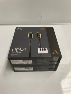 2X AUSTERE VII 8KUHD HDMI CABLE 2.5M 8.2FT
