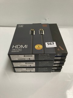 2X AUSTERE VII 8KUHD HDMI CABLE 1.5M 4.9FT