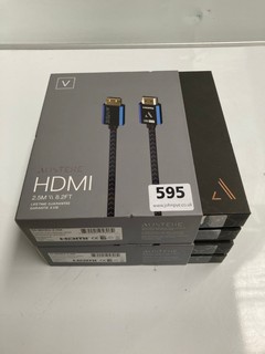 2 X AUSTERE V HDMI CABLE 2.5M 8.2FT