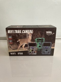 WIFI TRAIL CAMERA (4K FULL HD VIDEO RECORD, NO GLOW INFRARED NIGHT VISION, WATERPROOF IP66)