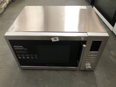 SMEG COMBINATION MICROWAVE OVEN IN STAINLESS STEEL - MODEL NO. MOE34CXIUK - RRP £469 (COLLECTION OR OPTIONAL DELIVERY)