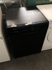 CANDY BRAVA FREESTANDING FULL SIZE DISHWASHER IN BLACK - MODEL NO. CSF5E5DFB1-80 - RRP £349 (COLLECTION OR OPTIONAL DELIVERY)