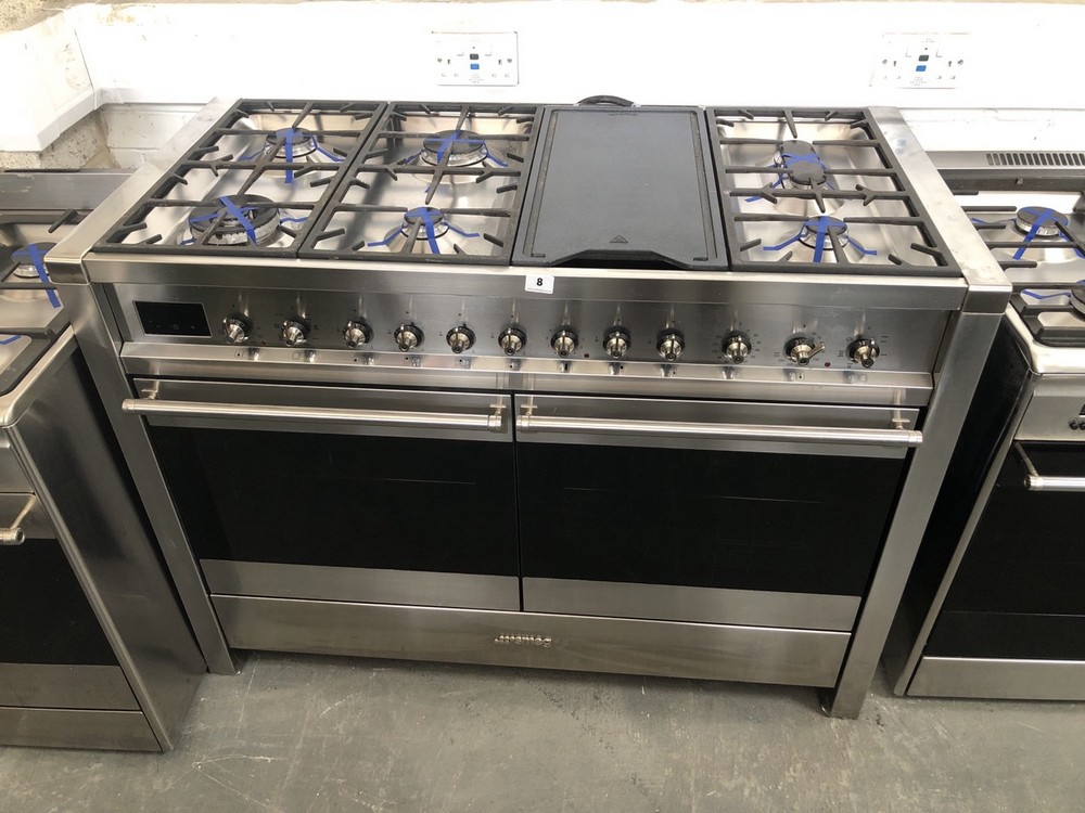 John Pye Auctions SMEG OPERA 120CM DUAL FUEL RANGE COOKER IN