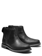TIMBERLAND MEN'S LARCHMONT II CHELSEA BOOTS, BLACK (BLACK FULL GRAIN), 65 UK - RRP £155 (DELIVERY ONLY)
