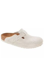 BIRKENSTOCK BOSTON BS MODERN SUEDE ANTIQUE WHITE SIZE 5.5 - RRP £115 (DELIVERY ONLY)