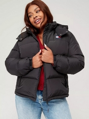 TOMMY JEANS CURVE ALASKA QUILTED PUFFER JACKET - 1XL - RRP £210 (DELIVERY ONLY)