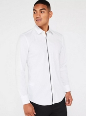 BOSS H-HANK-PARTY2-221 SLIM FIT SHIRT - XL - RRP £100 (DELIVERY ONLY)
