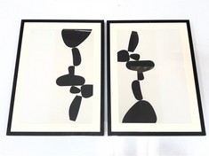 2 X JOHN LEWIS + TATE VICTOR PASMORE 'THE IMAGE IN SEARCH OF ITSELF' WOOD FRAMED PRINT - RRP £145 (DELIVERY ONLY)