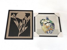 JOHN LEWIS MOIRA HERSHEY 'JOY SPRING II' FRAMED PRINT TO INCLUDE JOHN LEWIS AIMEE WILSON 'PICASSO VASE' FRAMED PRINT (DELIVERY ONLY)