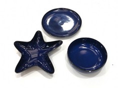 13 X ASSORTED JOHN LEWIS ITEMS TO INCLUDE JOHN LEWIS STARFISH SERVING DISH (DELIVERY ONLY)