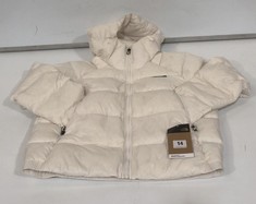 THE NORTH FACE WOMEN'S HYALITE DOWN HOODED JACKET IN WHITE SIZE L RRP £235 (DELIVERY ONLY)
