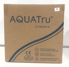 AQUATRU CLASSIC WATER FILTER SYSTEM RRP £449 (DELIVERY ONLY)