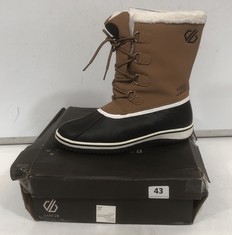 DARE 2B WOMEN'S NORTHSTAR BOOT IN BURNT TAN/BLACK SIZE UK 8 (DELIVERY ONLY)