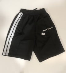PALM ANGELS SHORTS IN BLACK/WHITE SIZE M RRP £385 (DELIVERY ONLY)