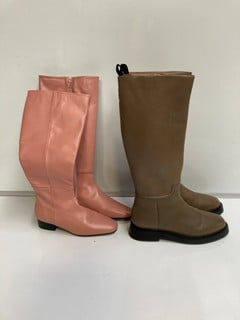 3 X WOMEN'S BOOTS TO INCLUDE KIN TALLISTER (SIZE 41)
