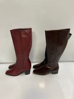 2 X KIN TAMMIE BOOTS, TO ALSO INCLUDE JOHN LEWIS BOOTS