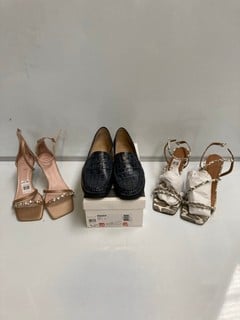 QTY OF ASSORTED GOODS TO INCLUDE AND/OR HEELS, KIN BY JOHN LEWIS PARLOUR BOOTS