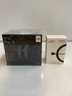 ARLO PRO 3, TO ALSO INCLUDE ARLO ESSENTIAL OUTDOOR CHARGING CABLE RRP £320