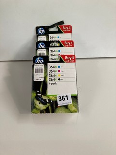 3 X HP 4 COLOUR COMBO PACK