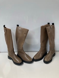 4 X PAIRS OF  BOOTS TO INCLUDE KIN TALLISTER GNKH SIZE 39 EU