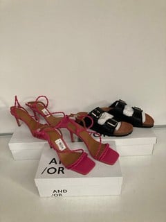 5 X PAIRS OF SHOES TO INCLUDE AND/OR MOJITO SIZE 4