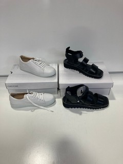 4 X PAIRS OF  SHOES TO INCLUDE KIN PATIENCE BLACK SIZE 6