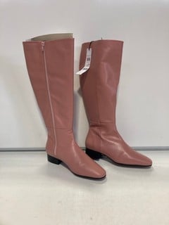 3 X PAIRS OF JOHN LEWIS BOOTS TO INCLUDE VIENNA PKBL SIZE 5