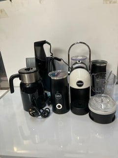 ASSORTED KITCHEN EQUIPMENT TO INCLUDE COFFEE MACHINE