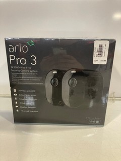 ARLO PRO 3 WIRE FREE SECURITY CAMERA SYSTEM SEALED  RRP £329