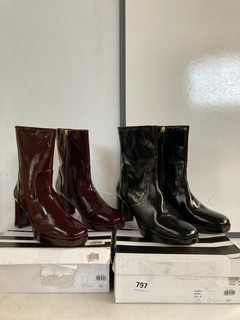 4 X PAIRS OF BOOTS TO INCLUDE JOHN LEWIS VAUGHN RDWI SIZE 5