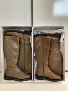 4 X PAIRS OF BOOTS TO INCLUDE JOHN LEWIS TALLISTER GNKH SIZE 38 EU