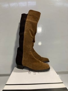 3 X PAIRS OF JOHN LEWIS BOOTS TO INCLUDE TILDA TAN SIZE 39.5EU