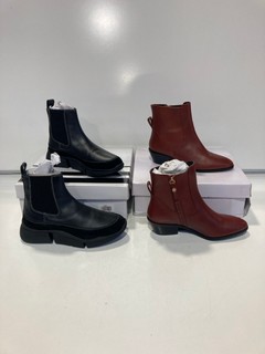 4 X PAIRS OF JOHN LEWIS BOOTS TO INCLUDE POTTER REDMI SIZE 37 EU