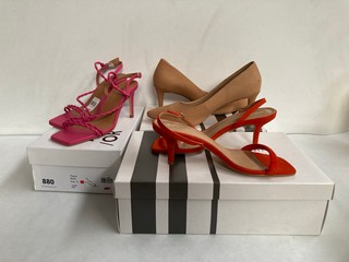 5 X PAIRS OF  SHOES TO INCLUDE AND/OR MOJITO PKFS SIZE 5